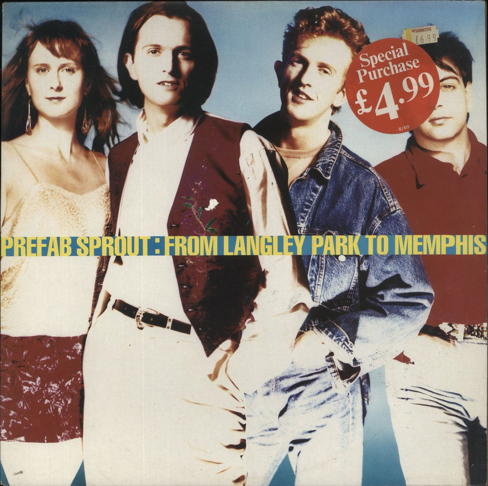 Prefab Sprout From Langley Park To Memphis UK vinyl LP album (LP record) KWLP9