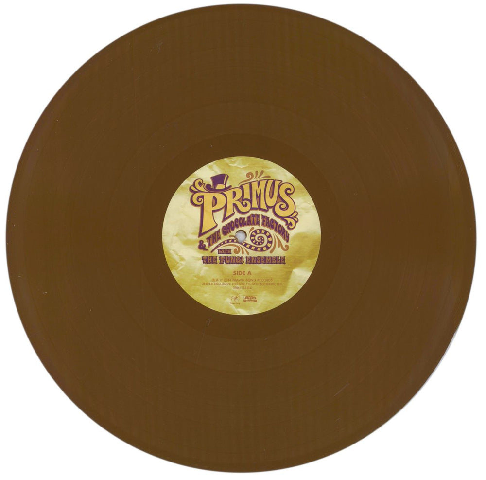 Primus Primus & The Chocolate Factory With The Fungi Ensemble - Choclate Vinyl US vinyl LP album (LP record) PI5LPPR843736