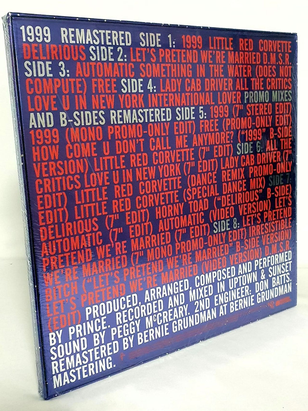 Prince 1999 - 4LP - Sealed UK Vinyl Box Set PRIVXLP761494