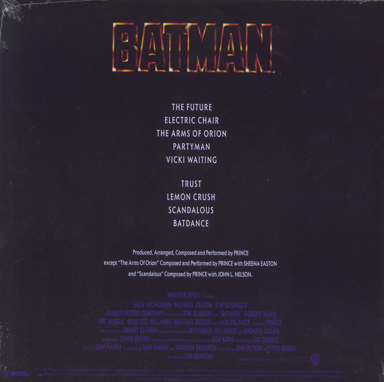 The Batman - Original MotionnPicture Soundtrack 3XLPnMondo Exclusive deals Sealed Mint