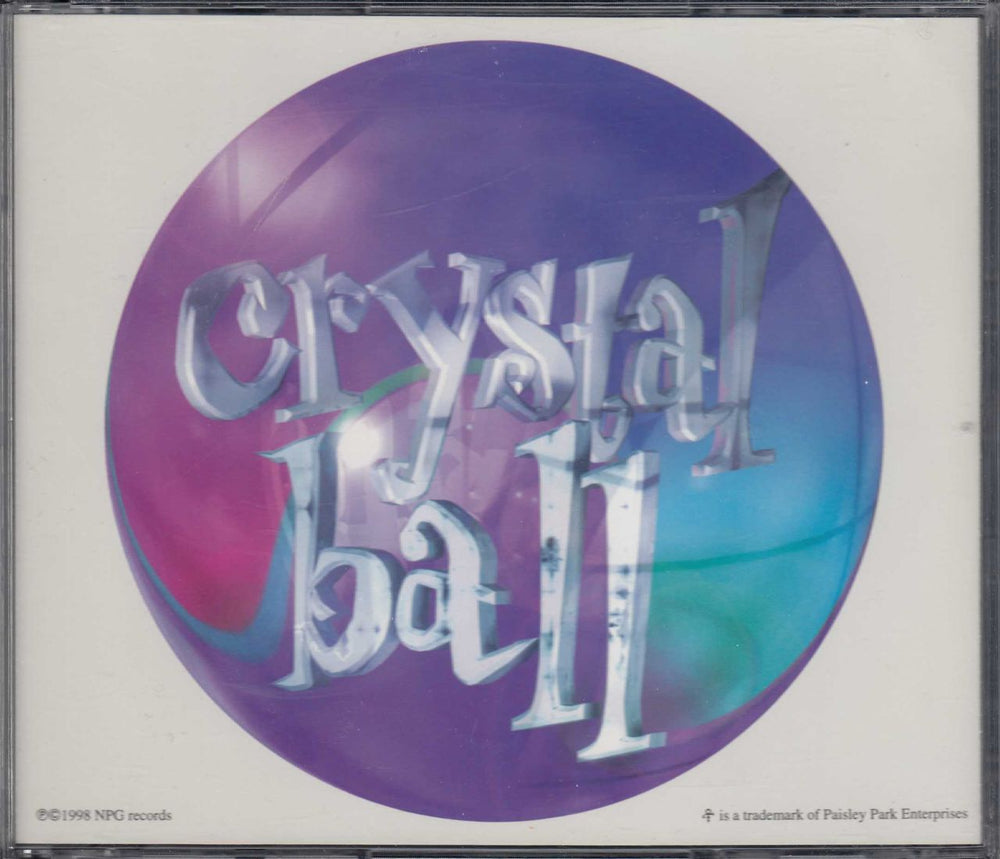 Prince Crystal Ball - with Booklet US 4-CD album set BCT-009871