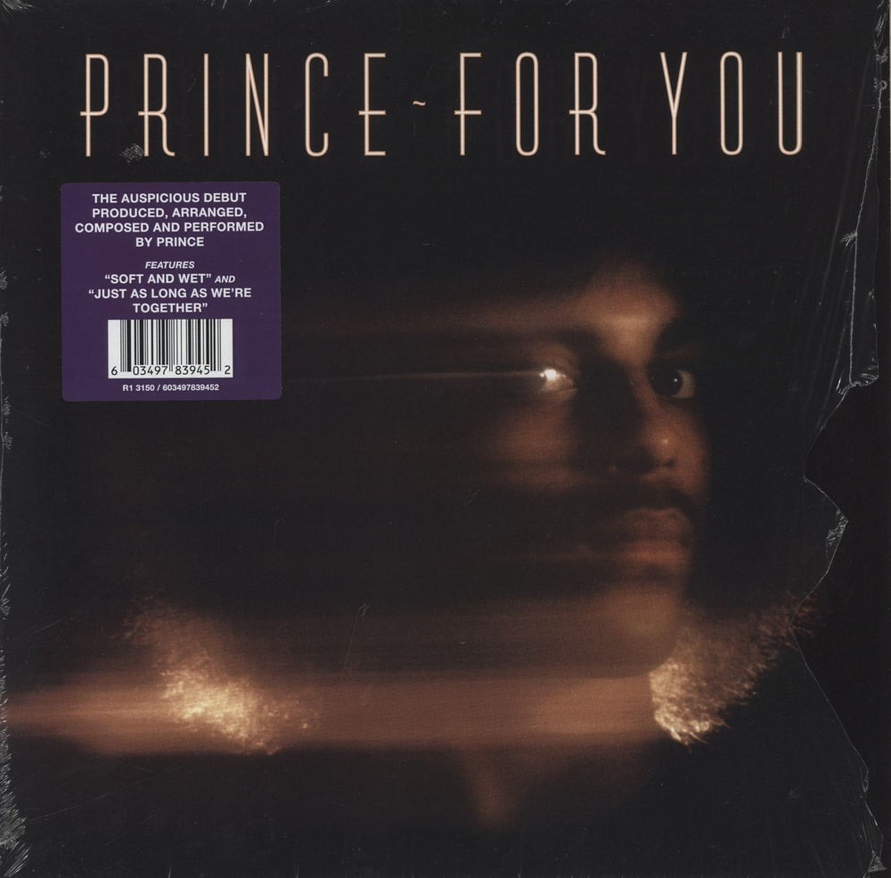 Prince For You German vinyl LP album (LP record) R13150