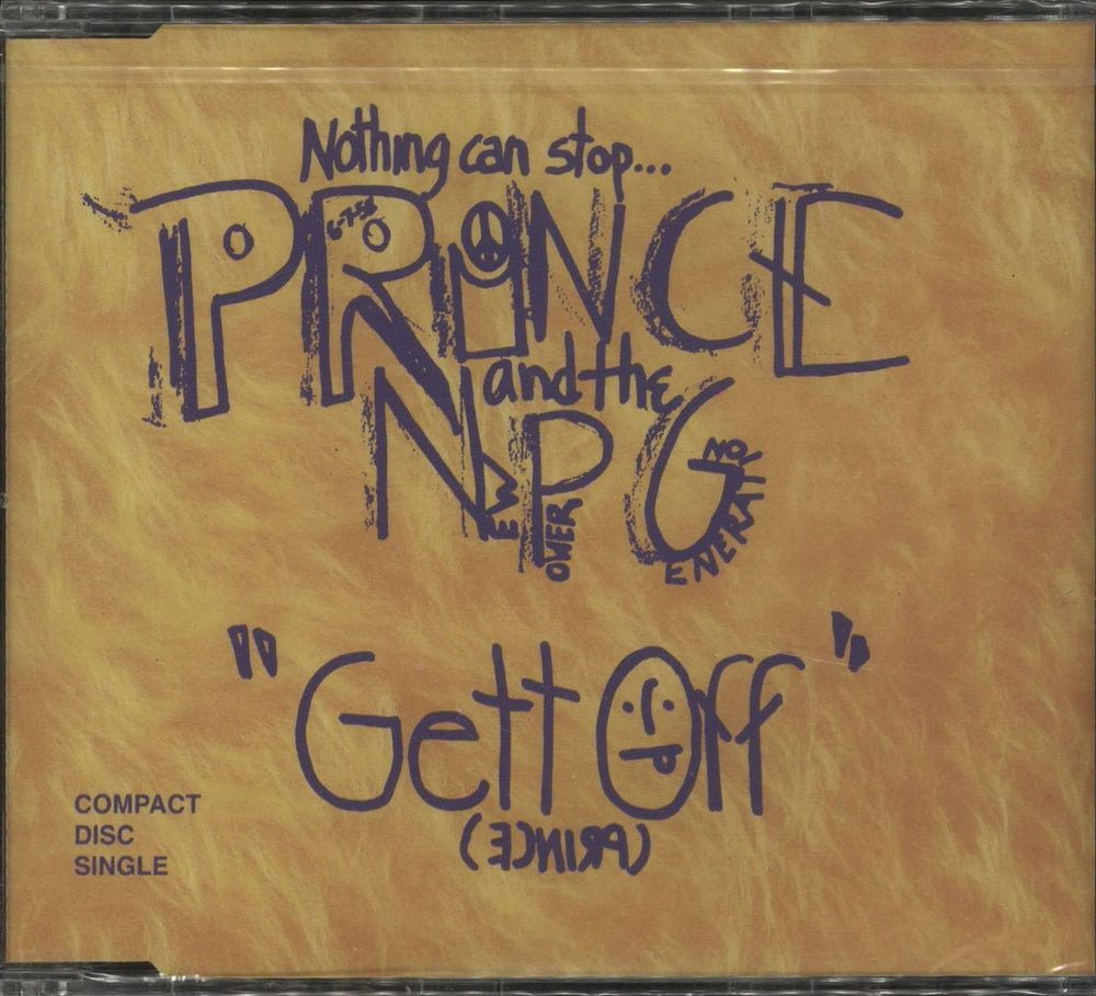 Prince Gett Off German CD single (CD5 / 5") 9362-40188-2