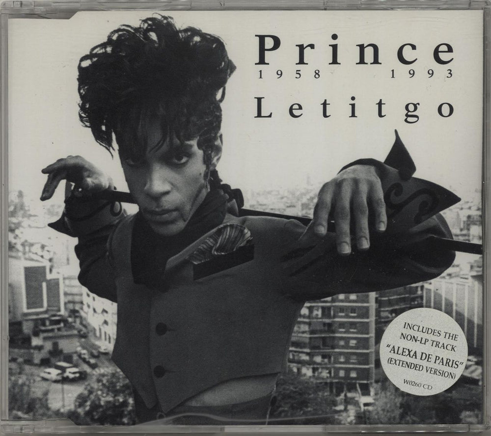 Prince Let It Go German CD single (CD5 / 5") 9362-41738-2