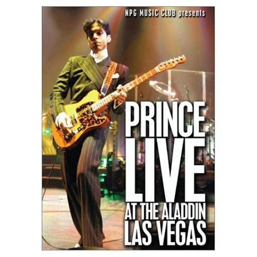 Prince Live at The Aladdin Las Vegas UK DVD 0602498107492