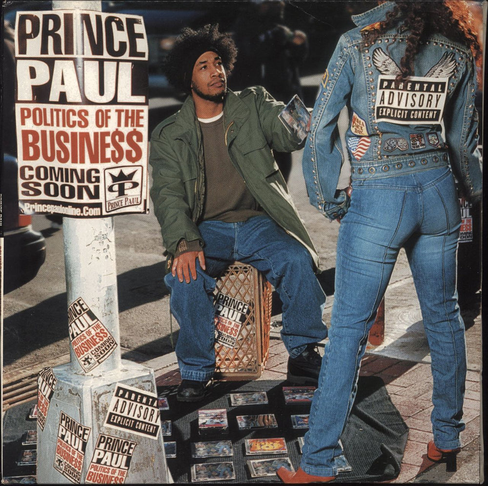 Prince Paul Politics Of The Business US 2-LP vinyl record set (Double LP Album) 7930182888-1