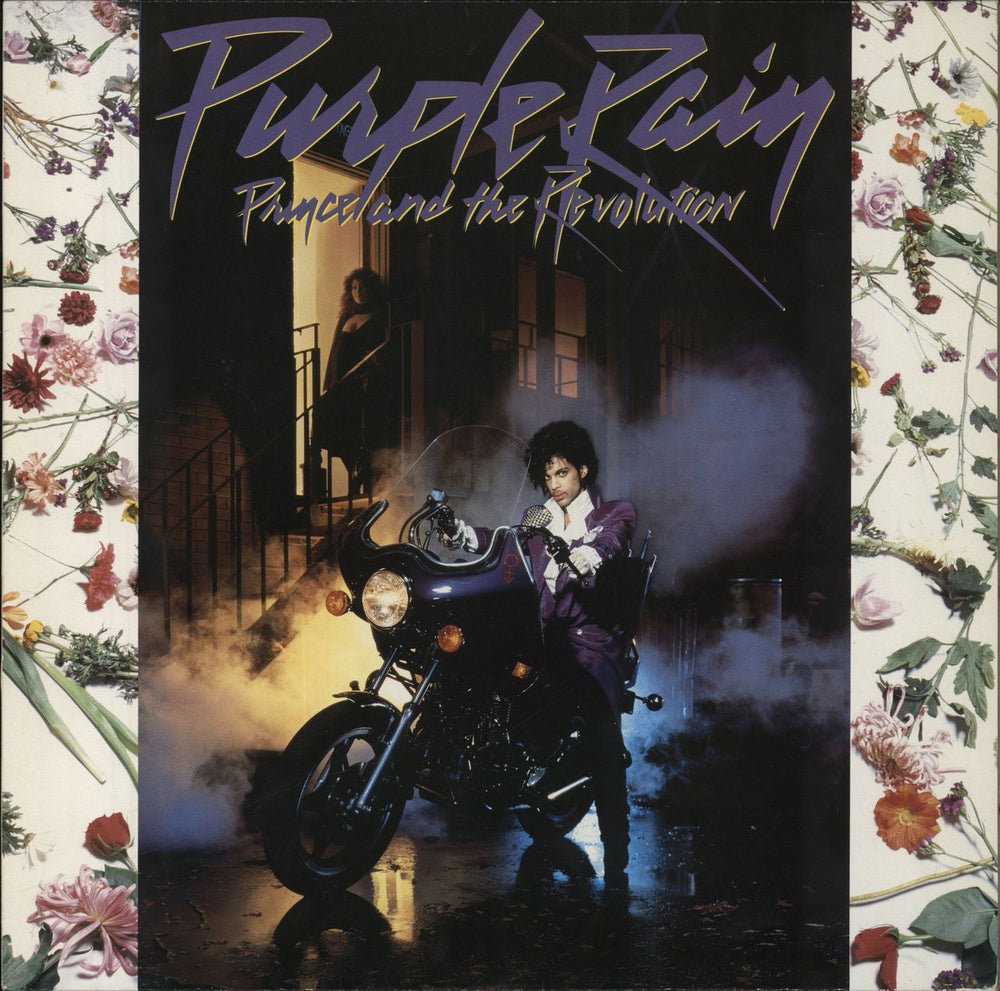 Prince Purple Rain + Poster German vinyl LP album (LP record) 925110-1