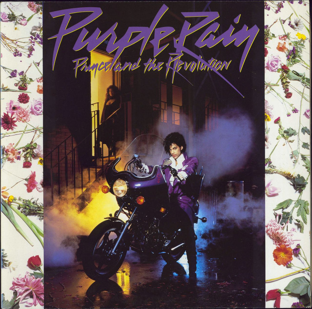 Prince Purple Rain + Poster German vinyl LP album (LP record) 925110-1