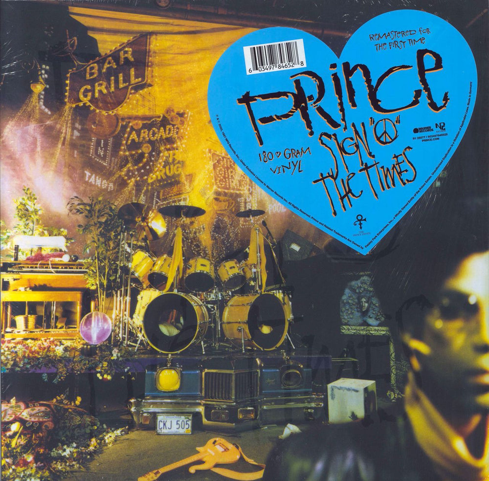 Prince Sign "O" The Times - 180 Gram Black Vinyl - Sealed UK 2-LP vinyl record set (Double LP Album) R125577