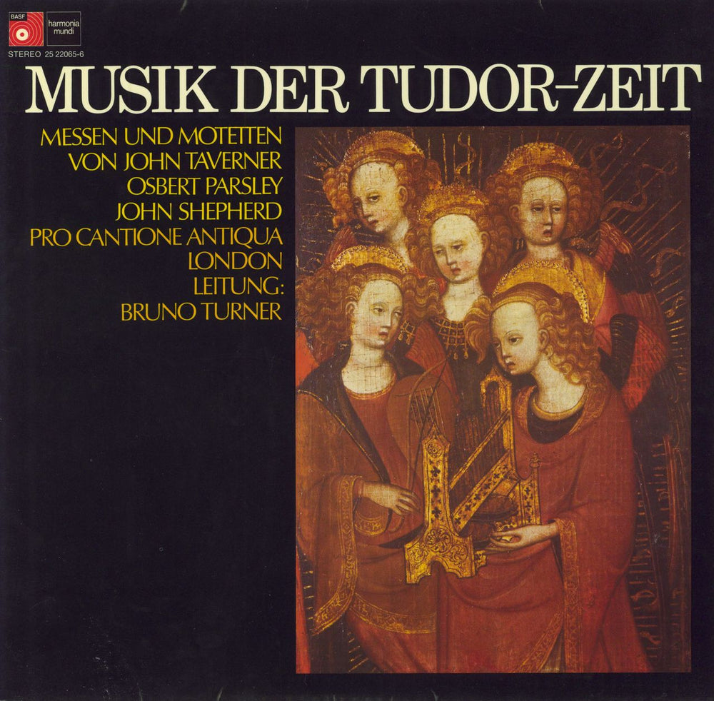 Pro Cantione Antiqua, London Musik Der Tudor-Zeit : Messen Und Motetten German vinyl LP album (LP record) 2522065-6