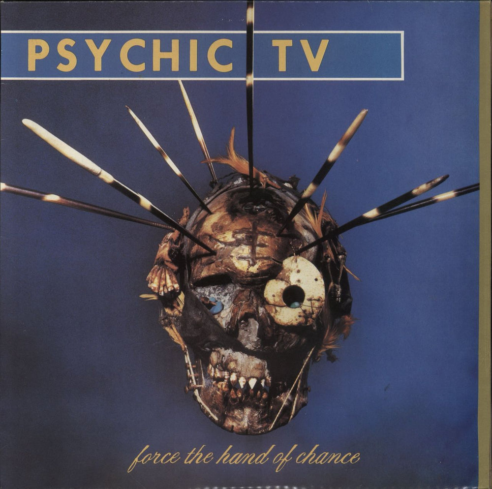 Psychic TV Force The Hand Of Chance - Complete - EX UK 2-LP vinyl record set (Double LP Album) PSY1