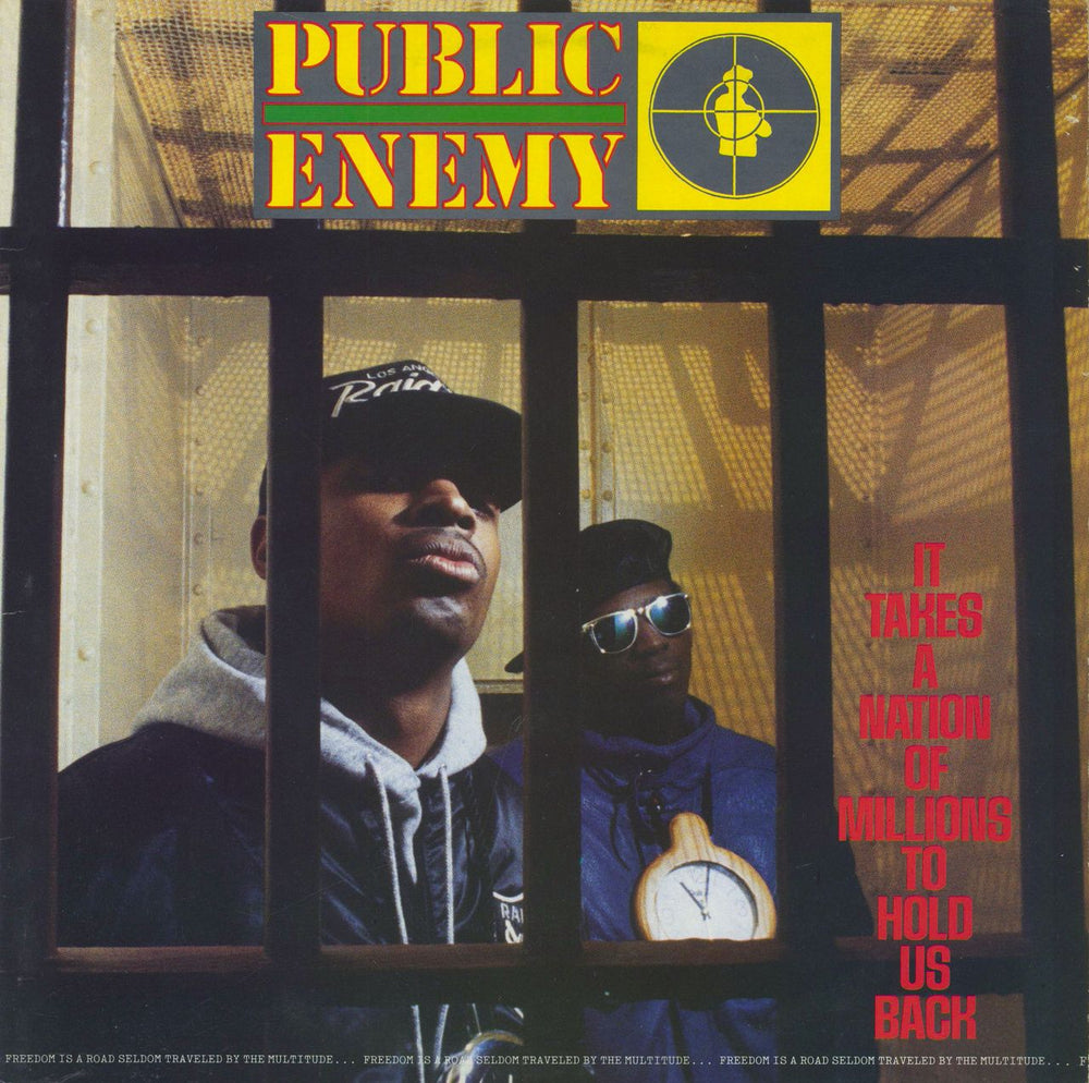 Public Enemy It Takes A Nation Of Millions To Hold Us Back - VG UK vinyl LP album (LP record) 4624151