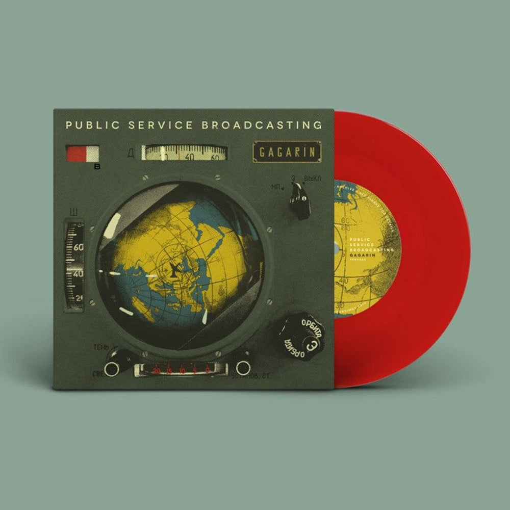 Public Service Broadcasting Gagarin - Red Vinyl - RSD 2024 - Sealed UK 7" vinyl single (7 inch record / 45) P9B07GA834211