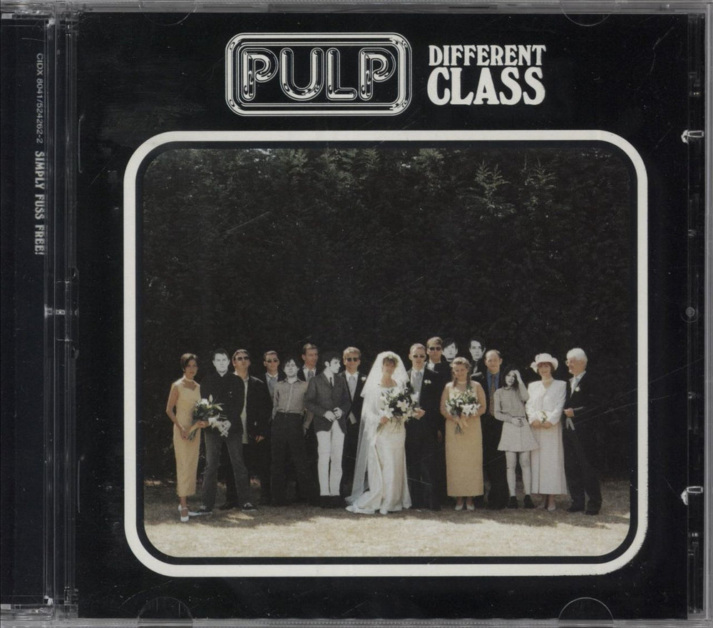 Pulp Different Class UK 2 CD album set (Double CD) CIDX8041