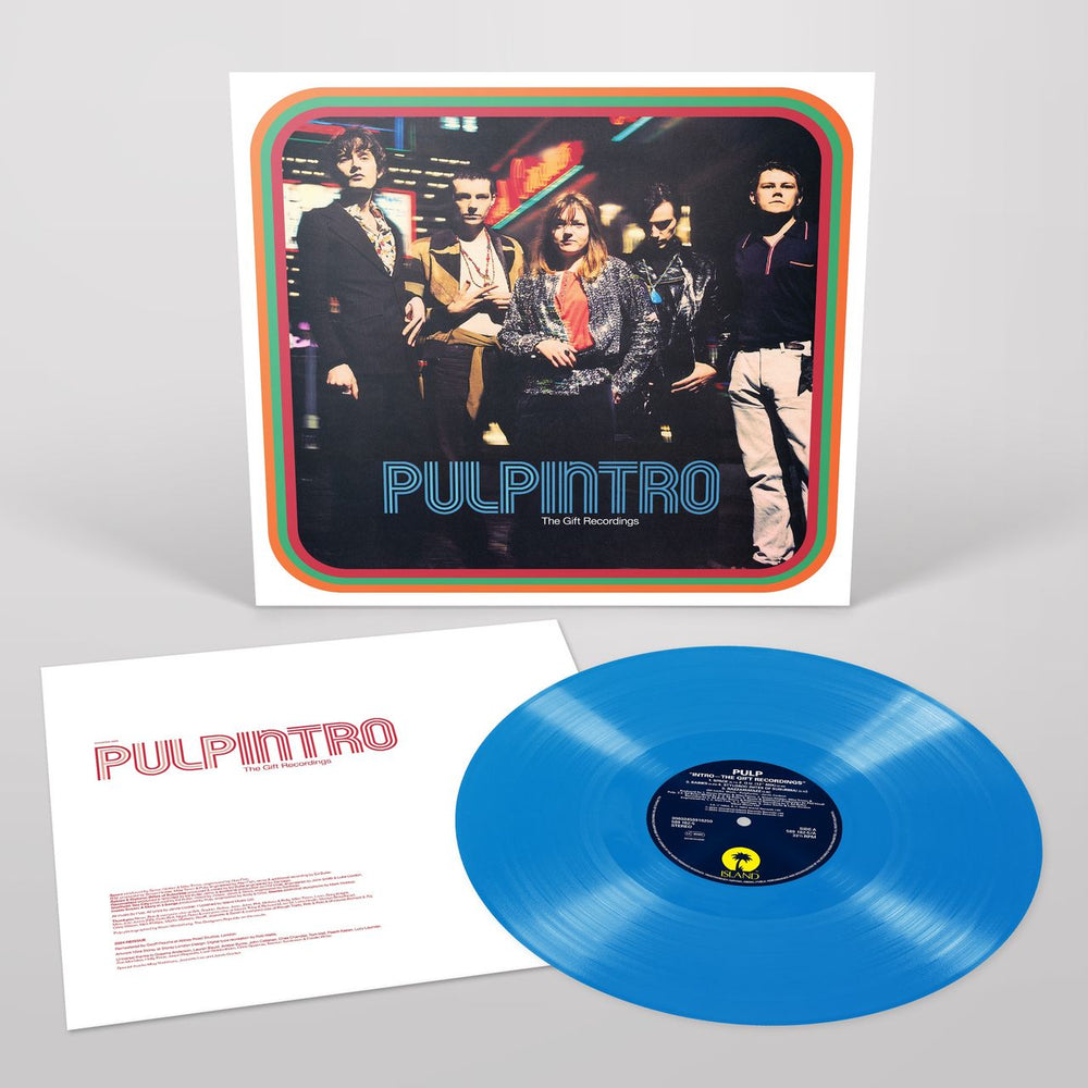 Pulp Intro - The Gift Recordings - Blue Vinyl - RSD 2024 - Sealed UK vinyl LP album (LP record) PULLPIN834443