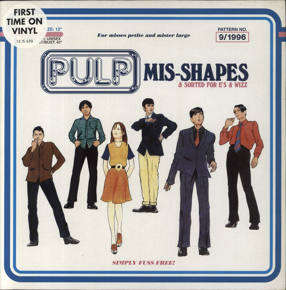 Pulp Mis-shapes UK 12" vinyl single (12 inch record / Maxi-single) 12IS620