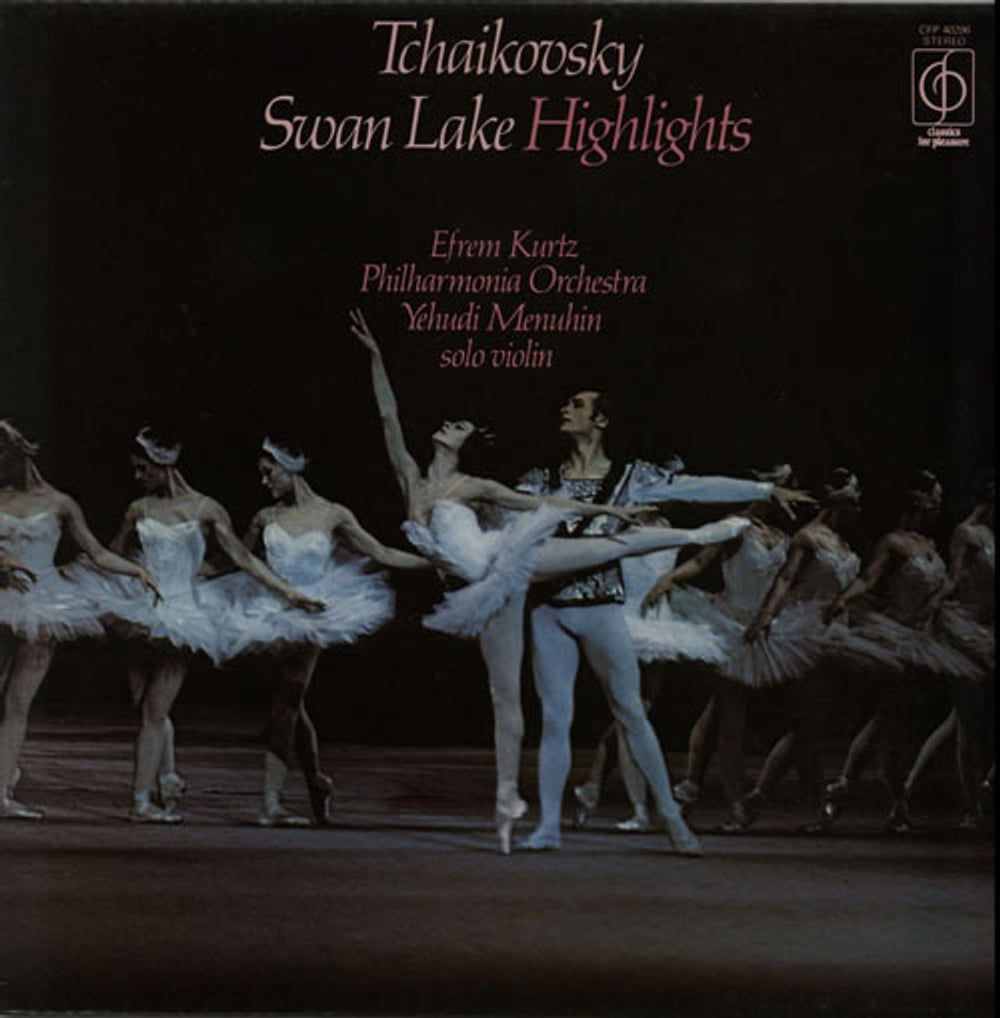 Pyotr Ilyich Tchaikovsky Swan Lake Highlights UK vinyl LP album (LP record) CFP40296