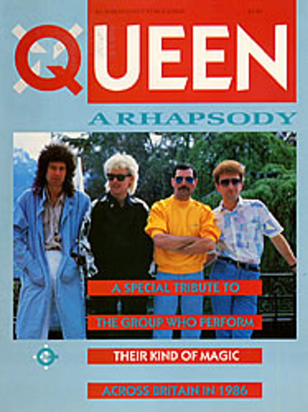 Queen A Rhapsody UK magazine MAGAZINE