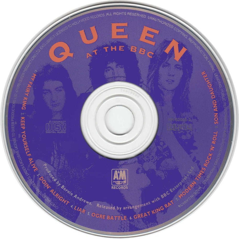 Queen At The BBC Canadian CD album (CDLP) QUECDAT325969