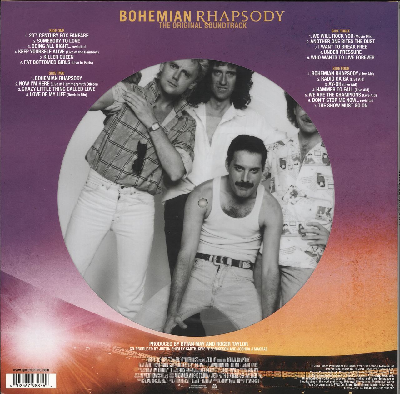 Queen Bohemian Rhapsody OST - RSD19 UK Picture disc LP — RareVinyl.com