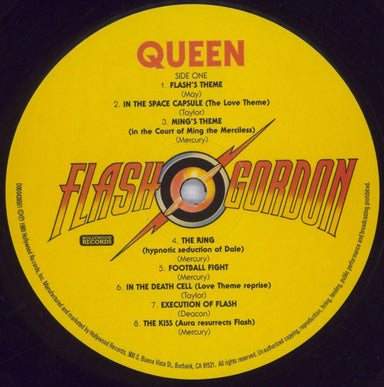 Queen Flash Gordon - 180 Gram Vinyl US vinyl LP album (LP record) QUELPFL832935