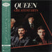Queen Greatest Hits + obi Japanese vinyl LP album (LP record) P-6480E