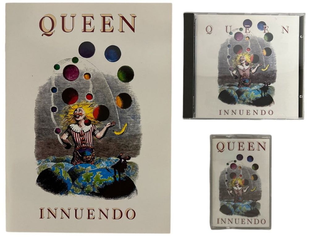 Queen Innuendo - Box Set UK Promo box set QUEBXIN04815