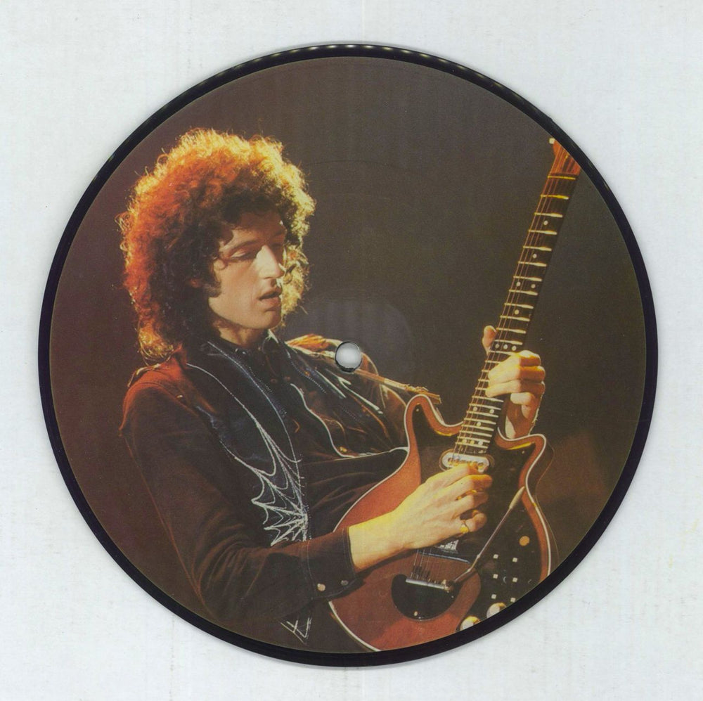 Queen Interview Disc UK 7" vinyl picture disc (7 inch picture disc single) QUEEN1