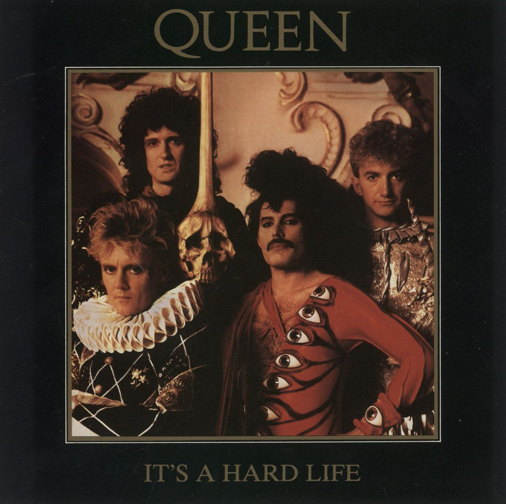Queen It's A Hard Life - 1st - 4pr UK 7" vinyl single (7 inch record / 45) QUEEN3