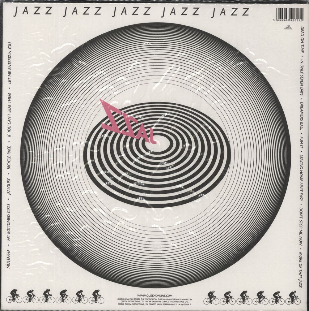 Queen Jazz UK vinyl LP album (LP record) 5099968486815