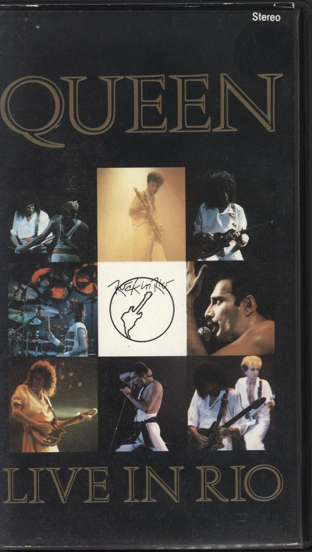Queen Live In Rio UK video (VHS or PAL or NTSC) MVP991079