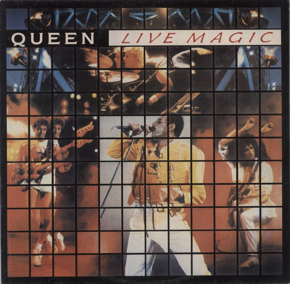 Queen Live Magic Indian vinyl LP album (LP record) EMC3519