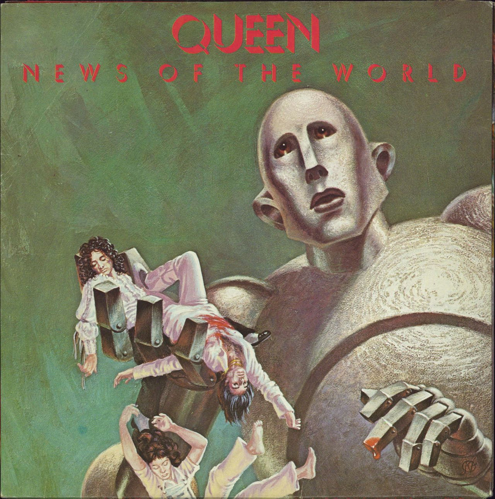 Queen News Of The World - 1st - VG UK vinyl LP album (LP record) EMA784