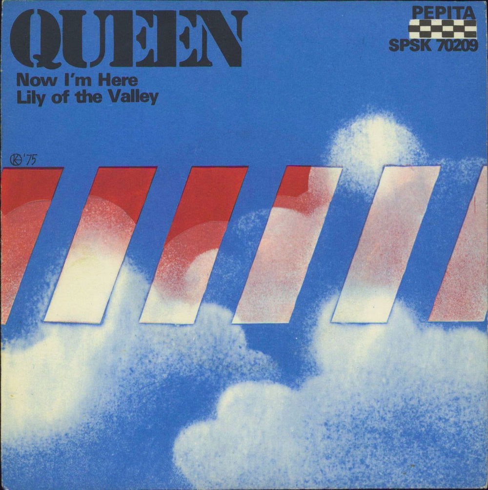 Queen Now I'm Here Hungarian 7" vinyl single (7 inch record / 45) SPSK70209