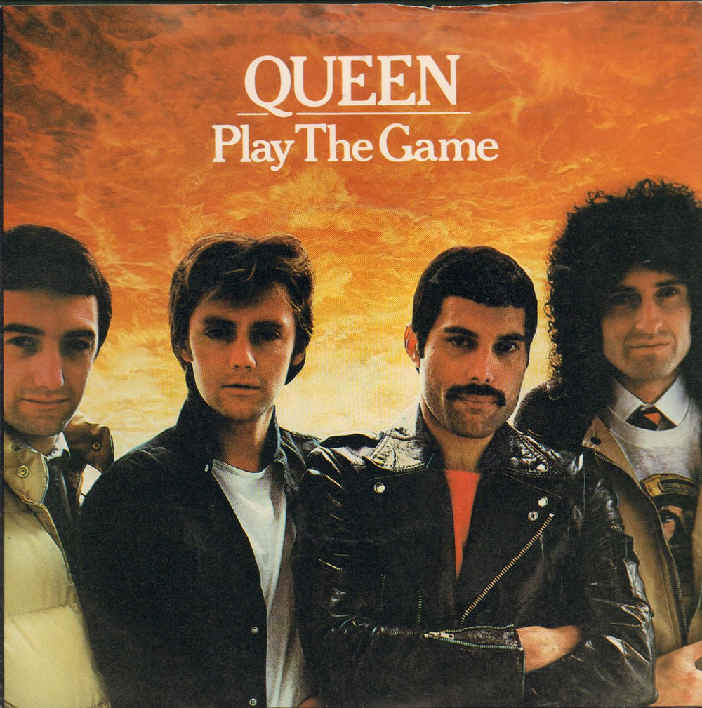 Queen Play The Game - White label design + p/s UK 7" vinyl single (7 inch record / 45) EMI5076