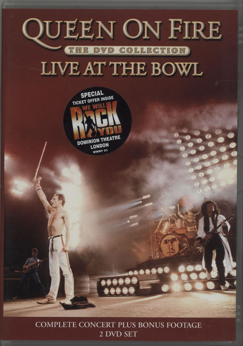 Queen Queen On Fire - Live At The Bowl UK DVD 5441879