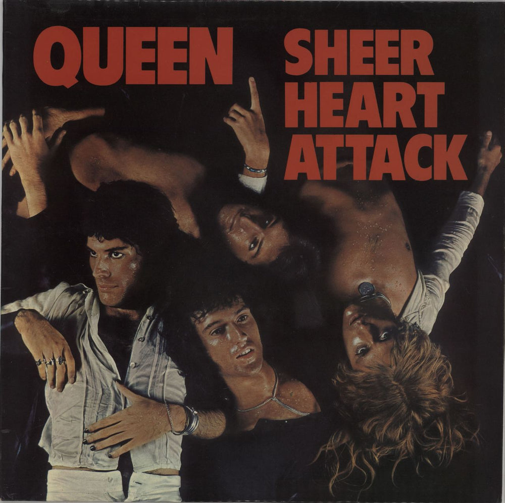 Queen Sheer Heart Attack - 1st - EX UK vinyl LP album (LP record) EMC3061