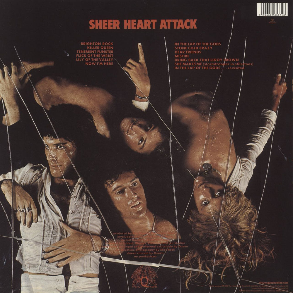 Queen Sheer Heart Attack UK vinyl LP album (LP record) 5099926657318