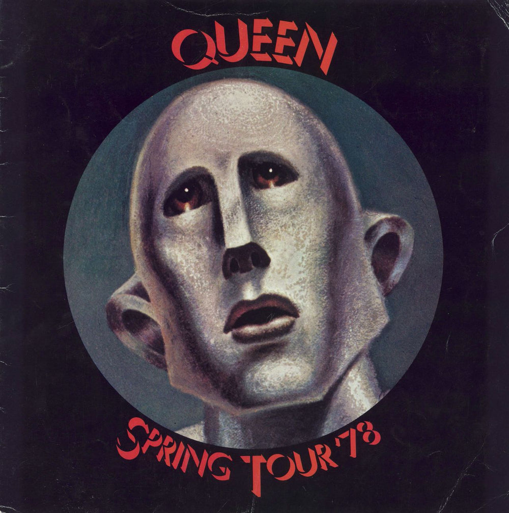 Queen Spring Tour '78 - Ex UK tour programme TOUR PROGRAMME