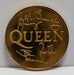 Queen The Official Medal - 22ct Gold Medallion UK Promo memorabilia