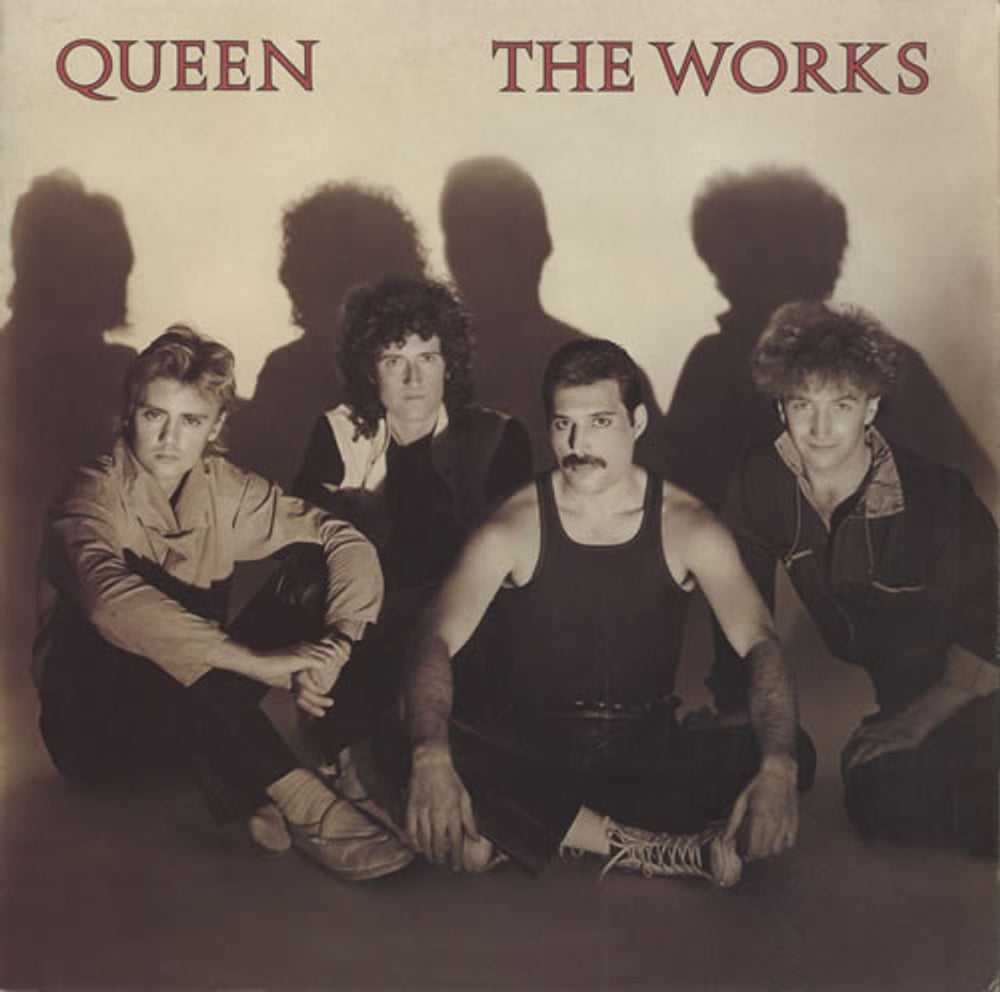 Queen The Works UK vinyl LP album (LP record) EMC2400141