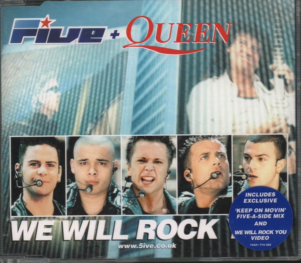 Queen We Will Rock You UK CD single (CD5 / 5") 74321774022