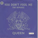 Queen You Don't Fool Me - Grey Vinyl UK 12" vinyl single (12 inch record / Maxi-single) 12QUEEN25