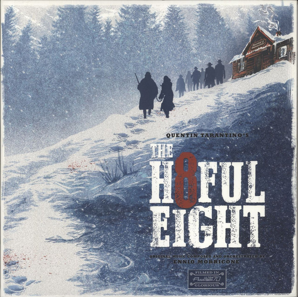Quentin Tarantino Quentin Tarantino's The H8ful Eight - Hateful Eight UK 2-LP vinyl record set (Double LP Album) 4769494