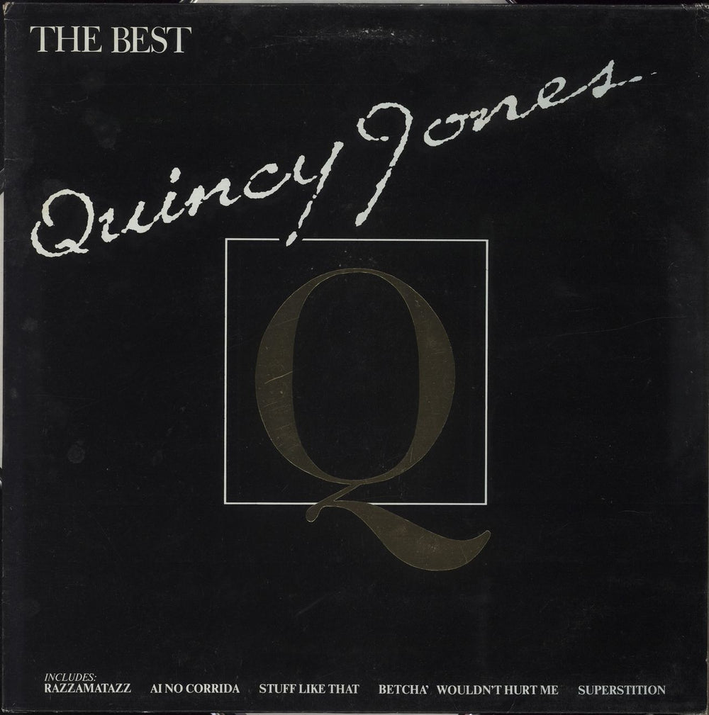 Quincy Jones The Best UK vinyl LP album (LP record) AMLH68542