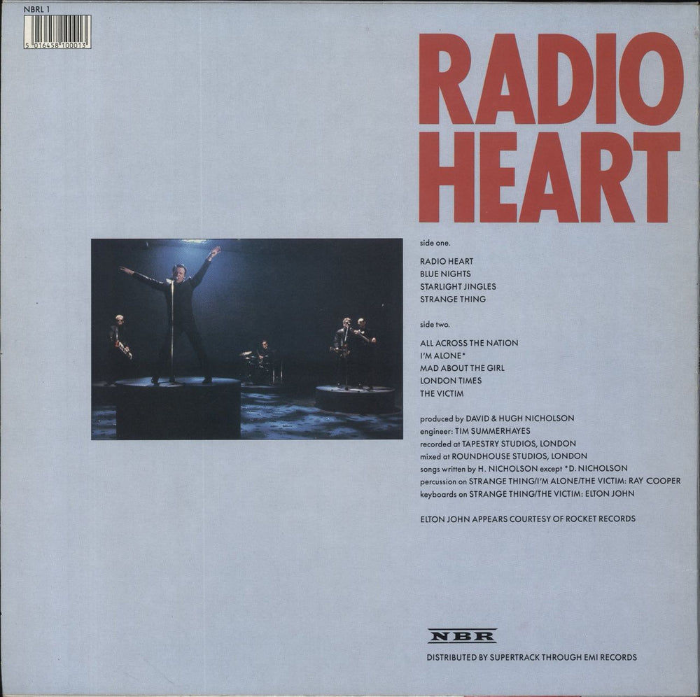 Radio Heart Radio Heart UK vinyl LP album (LP record) 5016458100013