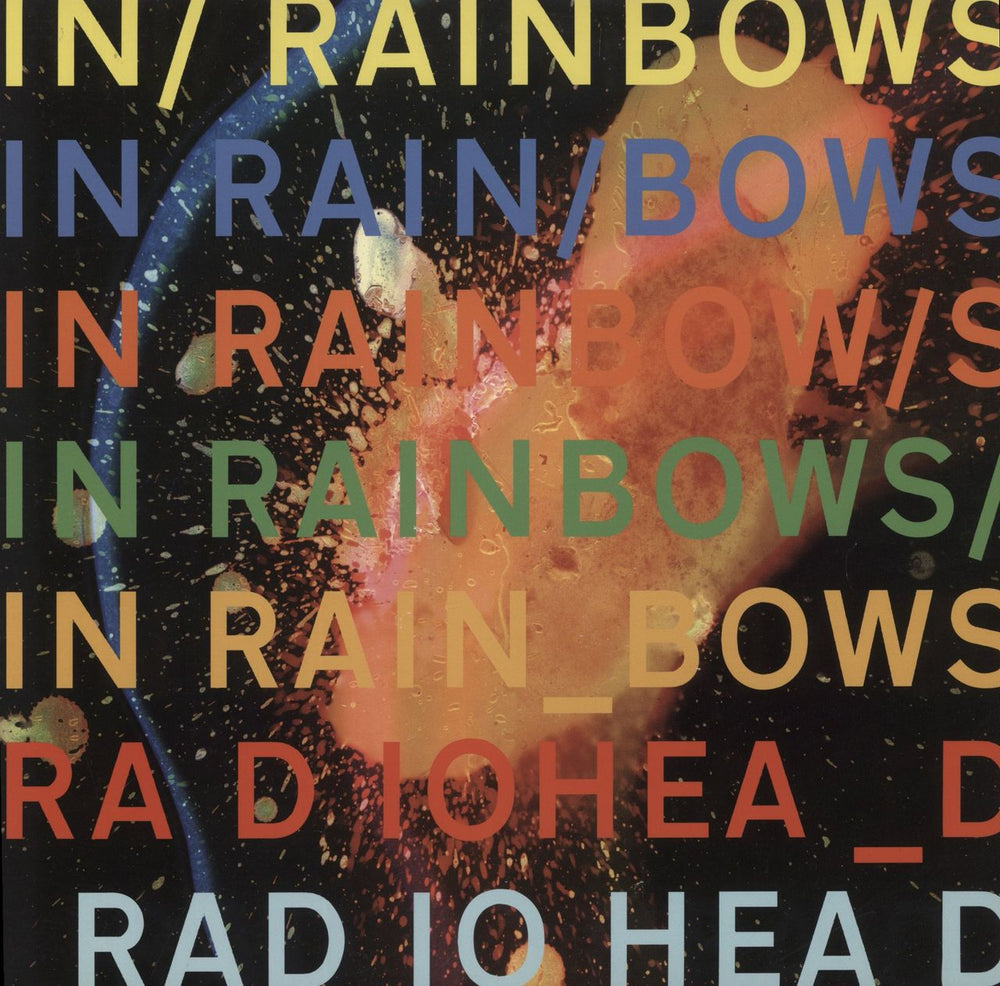Radiohead In Rainbows US vinyl LP album (LP record) TBD0001