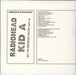 Radiohead Kid A - Not For Broadcast Stamped Sleeve UK Promo CD album (CDLP)