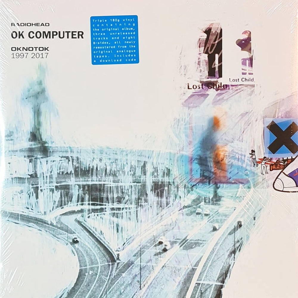 Radiohead OK Computer OKNOTOK 1997 2017 - Black Vinyl 180 Gram - Sealed UK 3-LP vinyl record set (Triple LP Album) R-H3LOK694371