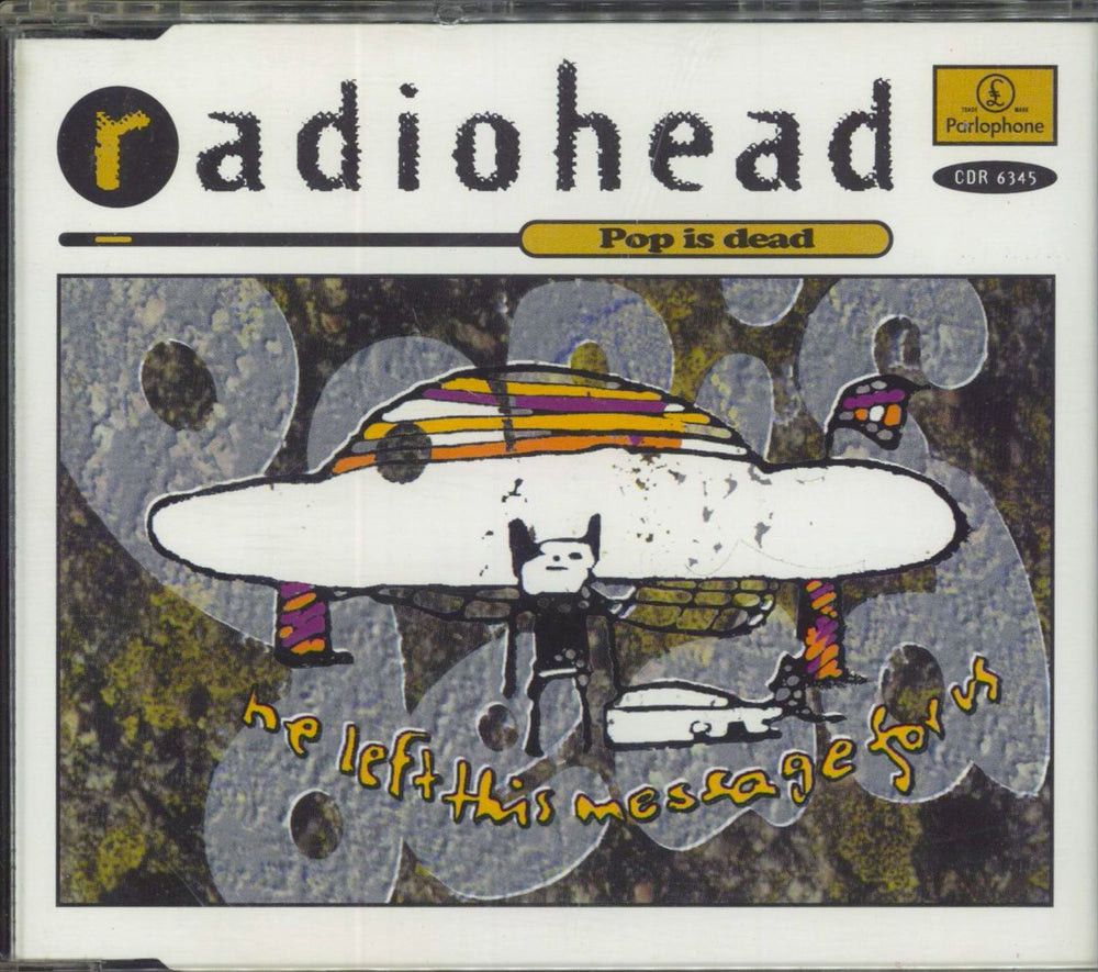 Radiohead Pop Is Dead UK CD single (CD5 / 5") CDR6345